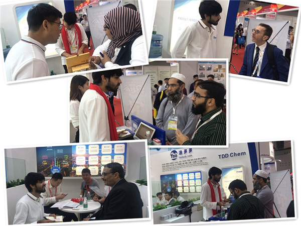 At the 23rd International Coatings Exhibition, there was a lot of people visited the booth of TDD (4.2G31-36)!