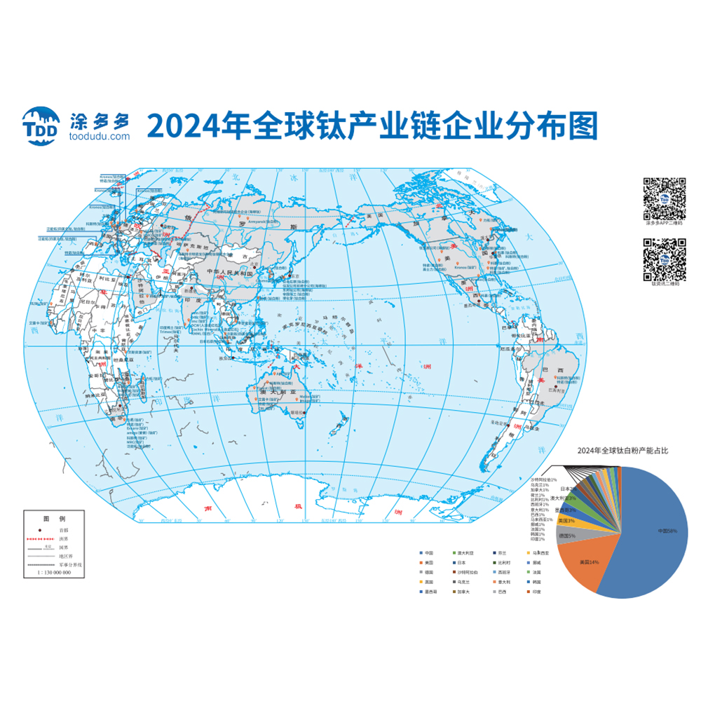 2025年化工类产能产量数据产业链/企业分布图(壁挂地图)_涂多多品牌旗舰店_涂多多