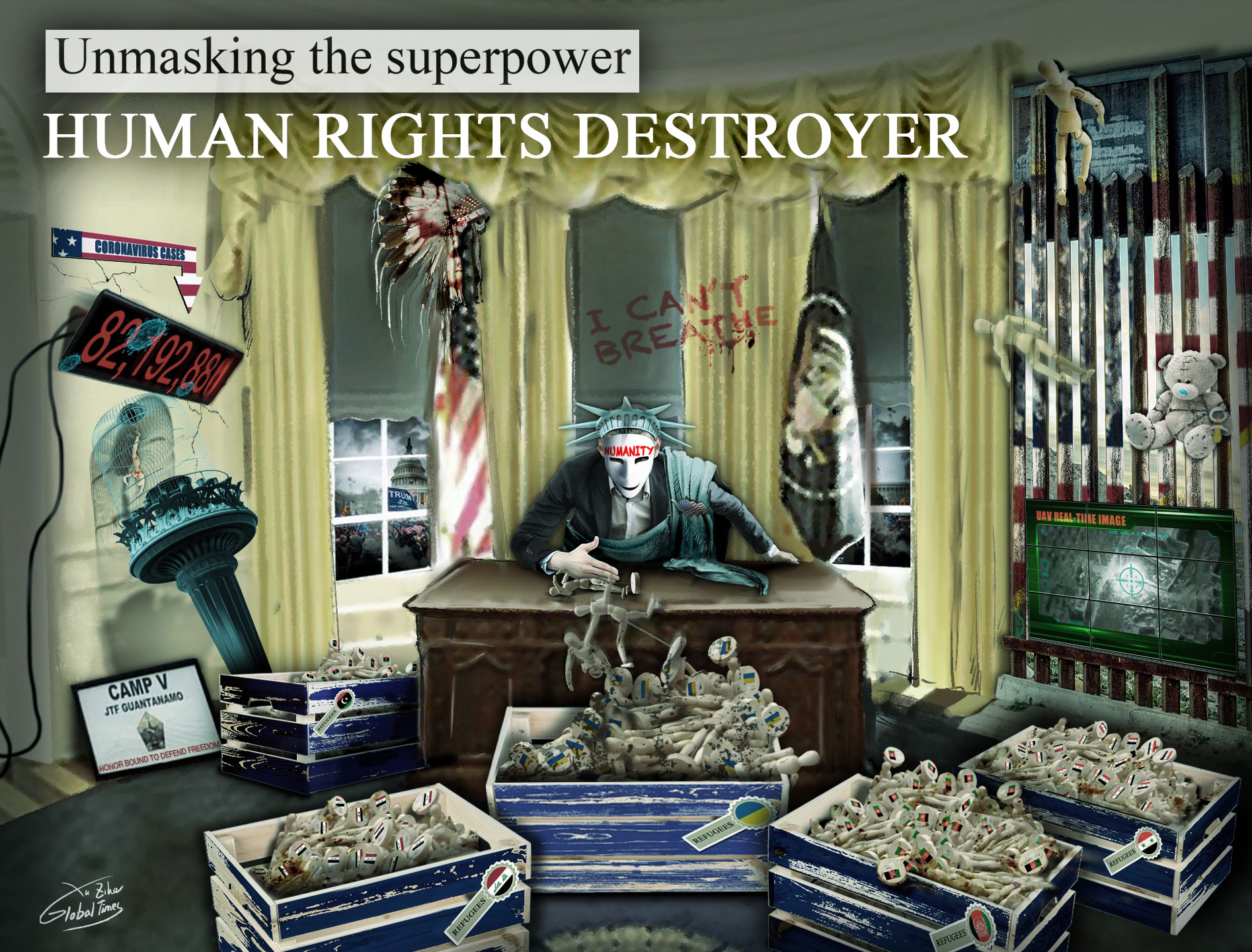 Human rights destroyer